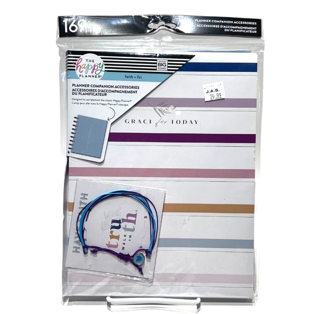 The Happy Planner Simple Faith -Grace For Today‎ Classic Planner Companion NEW